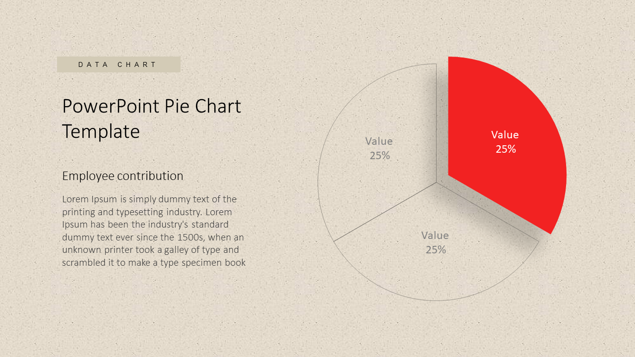 powerpoint pie chart template